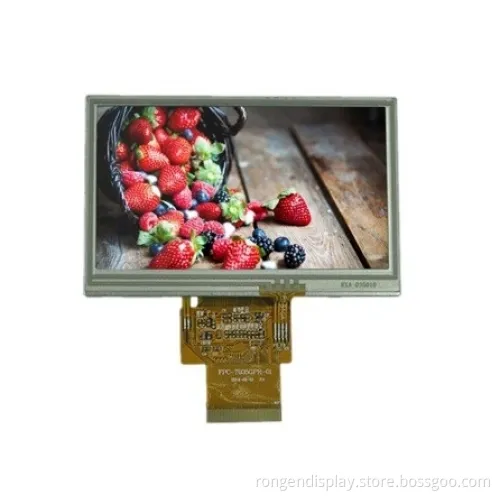 ODM 3.5inch TFT LCD Screen 480*272 Touch Screen GPS Tracker Rg-T035gpr-01p